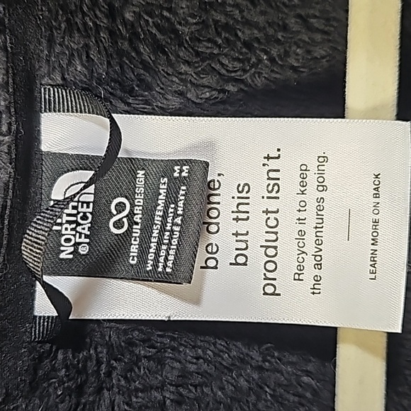 The North Face Fleece Half Zip Black Womens Medium - Picture 4 of 10